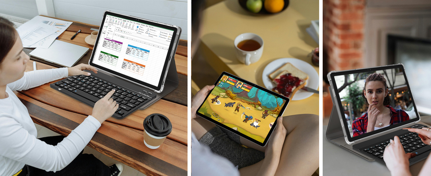 tablet with keyboard