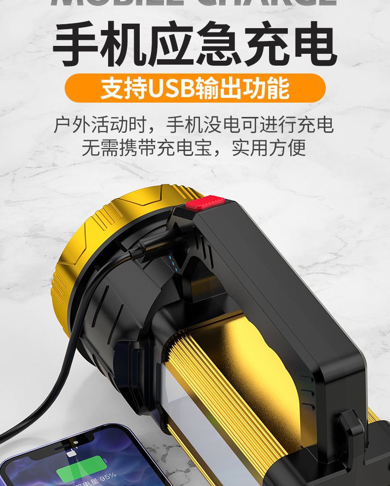 便携式大功率矿灯