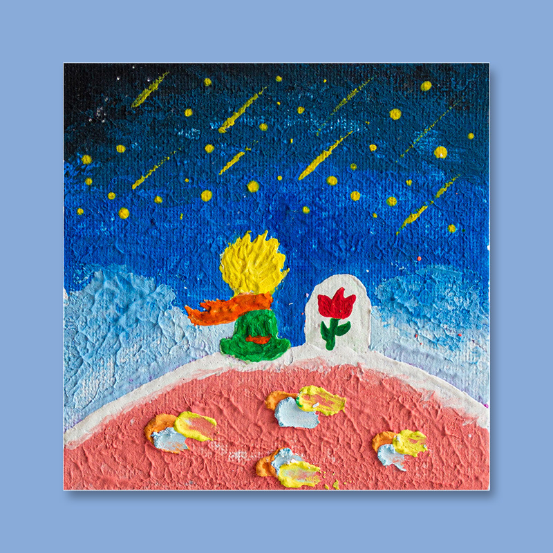 SKU-08-星空下的小王子和玫瑰.jpg