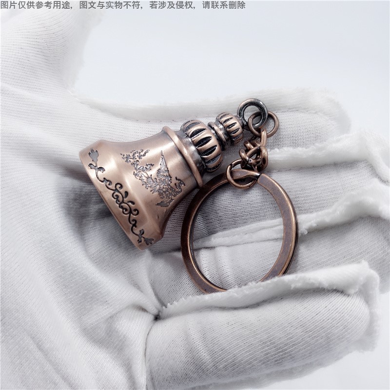 防盗门挂件 铃铛工艺品合金中国风铃风水摆件 家居车饰定制 (