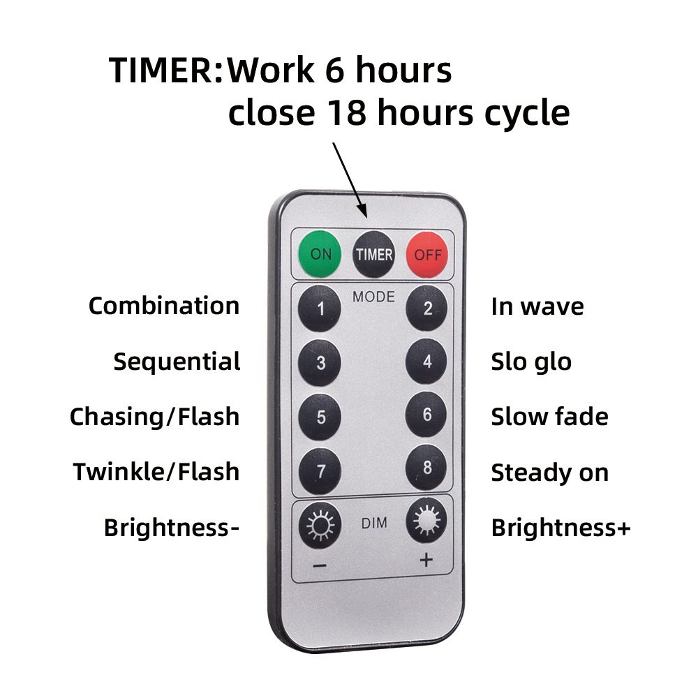 树藤灯遥控器说明