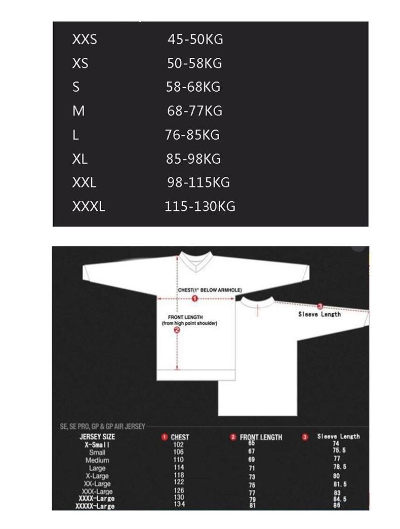 商品详情图_现货虾皮跨境专供速降服摩托车骑行服山地自行车球衣