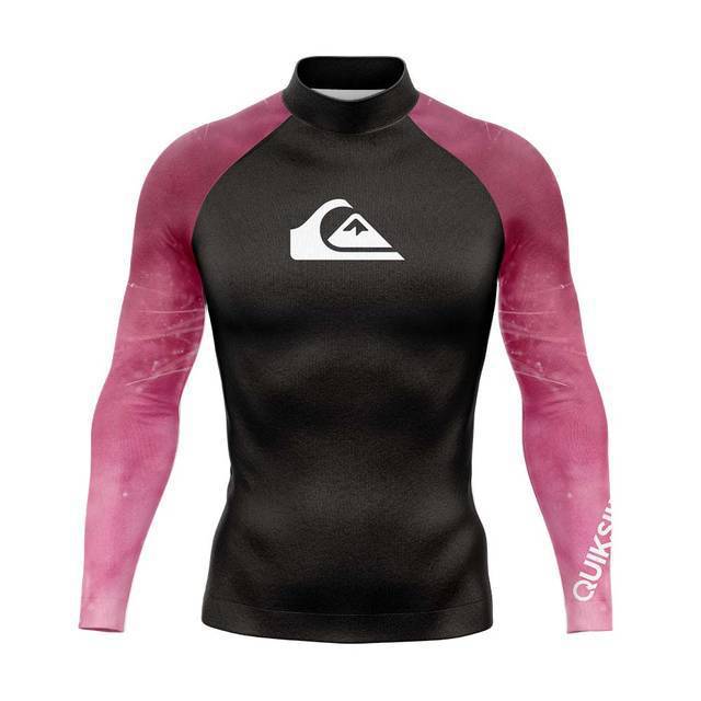 New-Mens-Rash-Guard-Long-Sleev