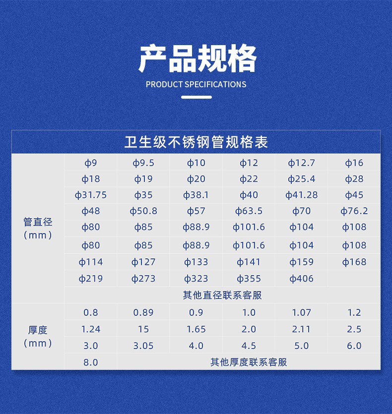 不锈钢卫生级管