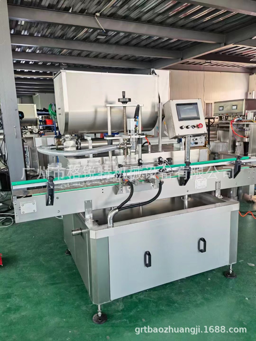 双头酱料灌装机5