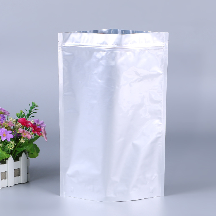 现货茶叶铝箔袋食品包装袋自立拉链袋铝箔自封袋干果包装袋批发