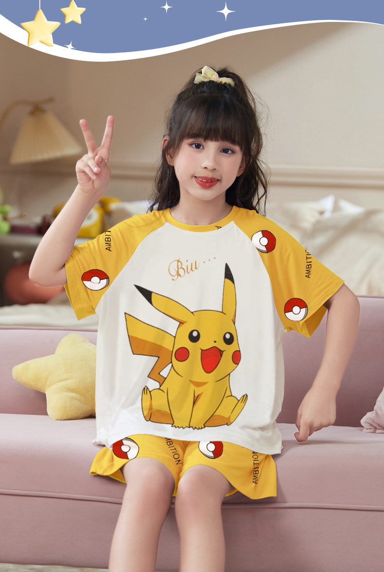 复制_夏季儿童莫代尔睡衣春夏薄款短袖套装女童敖.jpeg