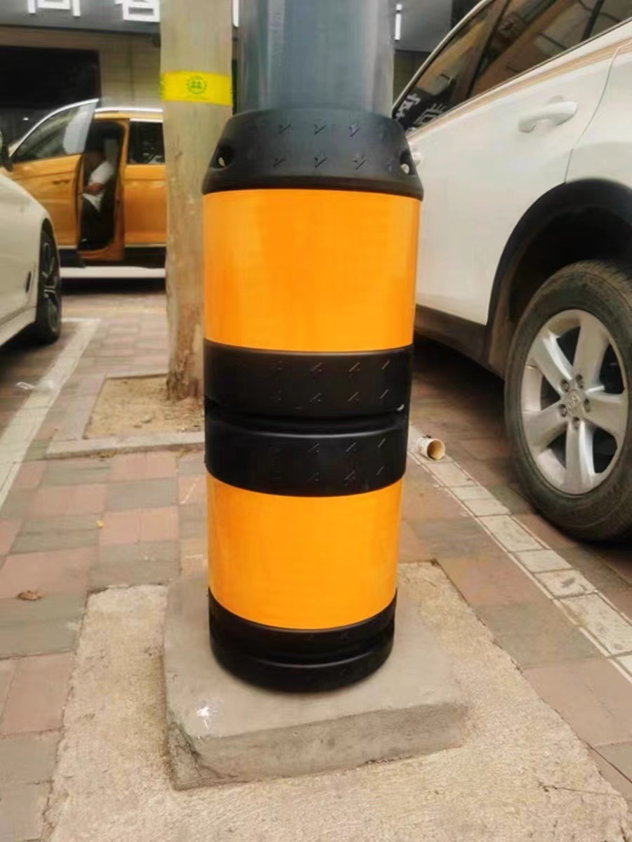 交通电线杆路灯防撞桶详情图09