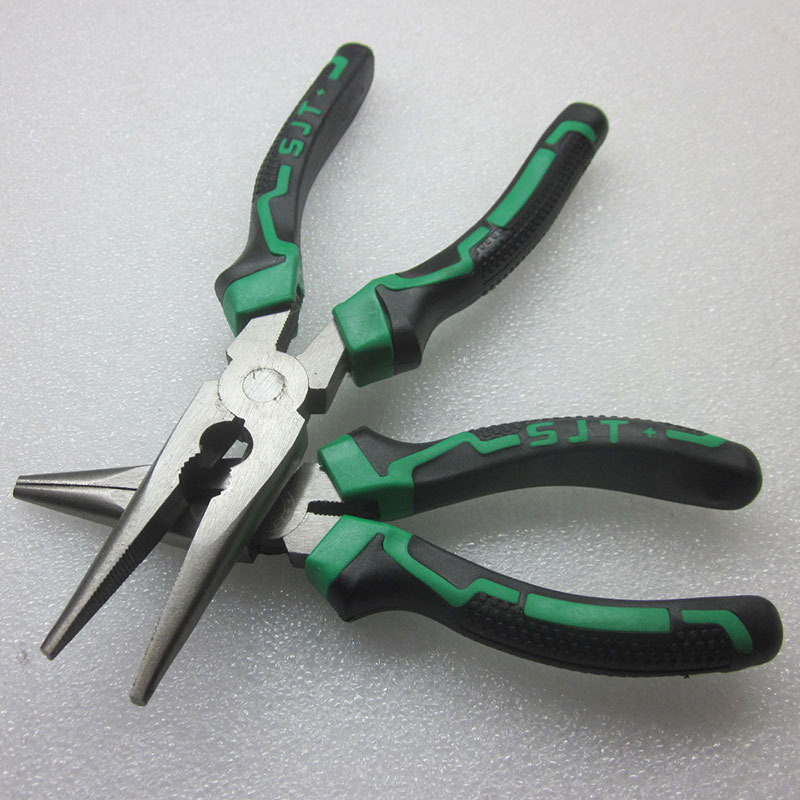 黑绿柄6寸尖嘴钳2