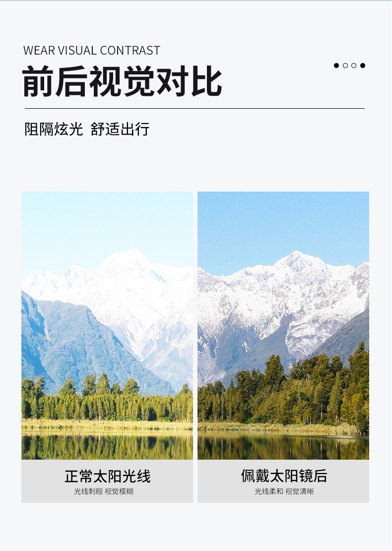 连体全框风镜