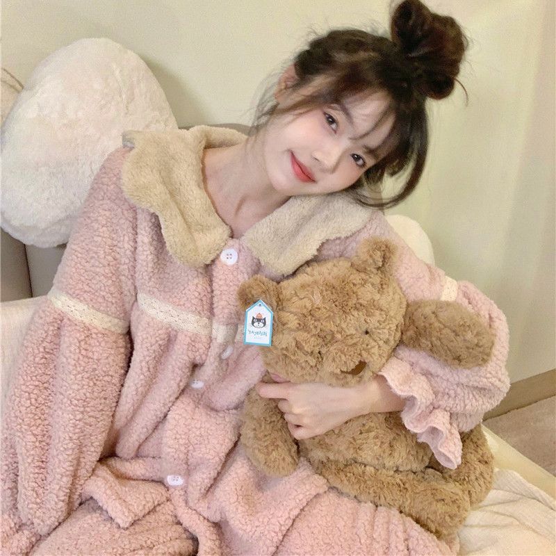 188 粉色白领娃娃领