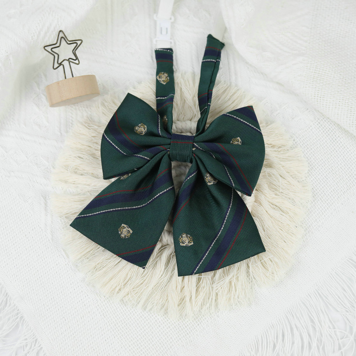 皇冠墨绿平角领结 (3).JPG