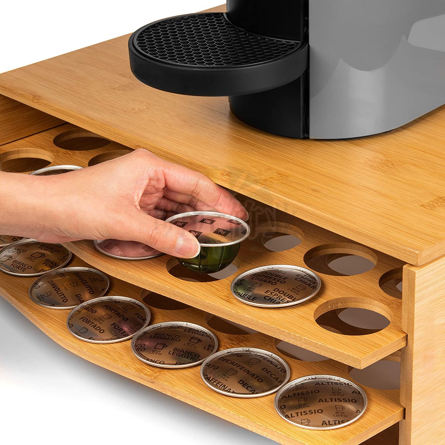 Coffee Stand for Vertuo, Natur