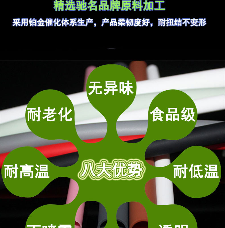 O型耐高温硅胶管