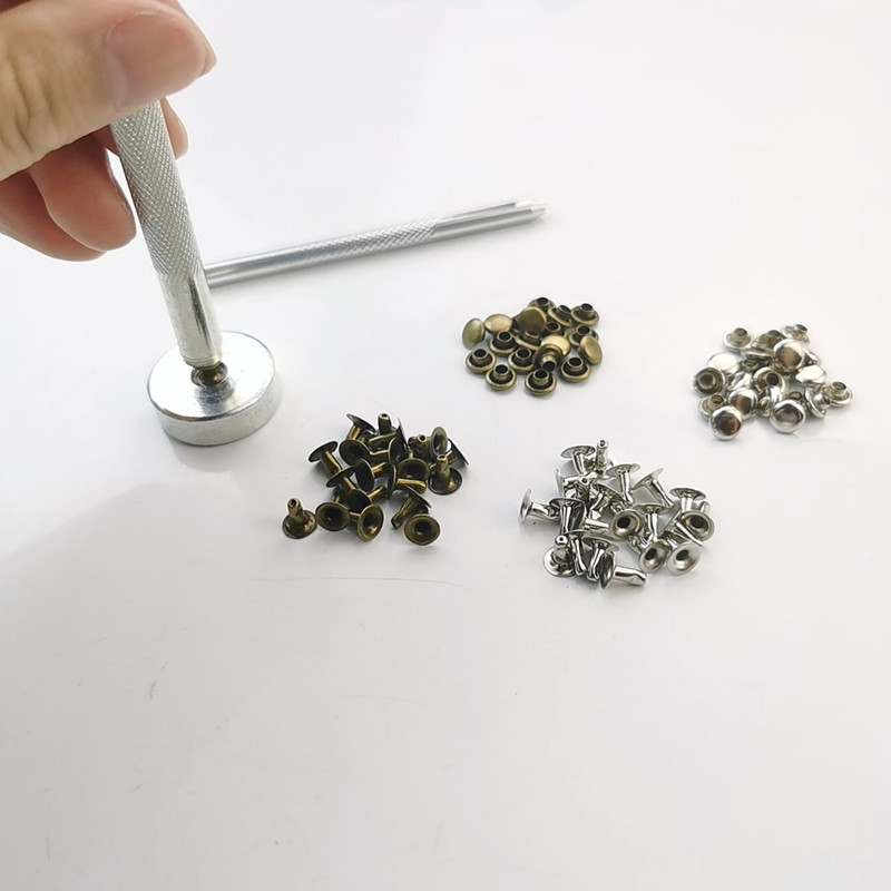 40套2色单面铆钉袋装2