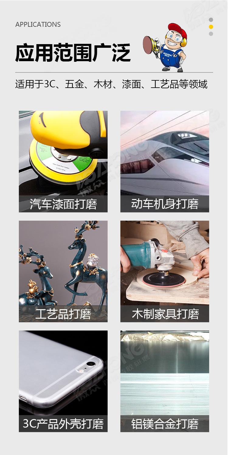 金世博白砂纸详情图