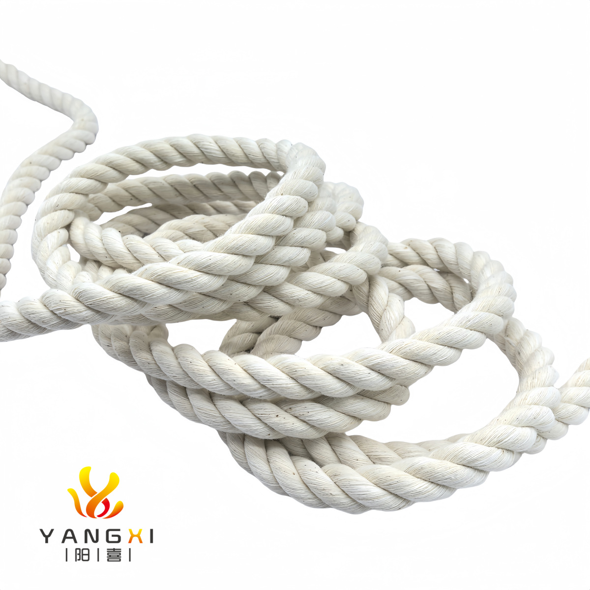 三股棉绳视图