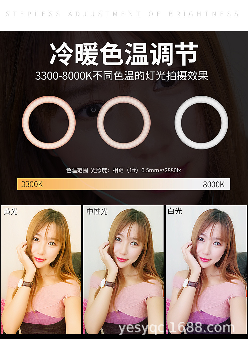 神牛LR160 LED摄影环形灯