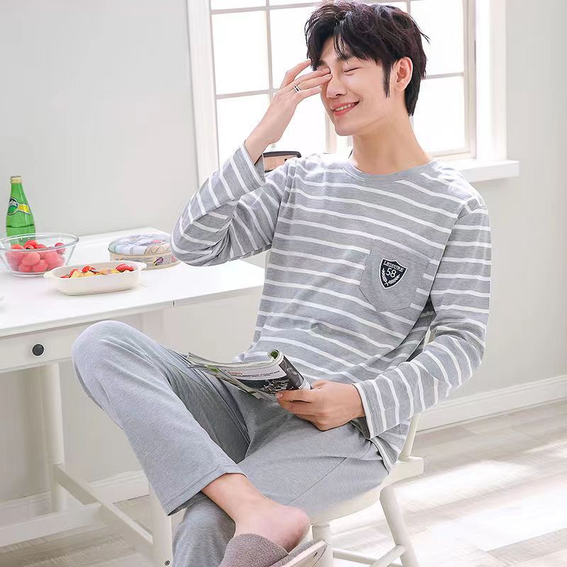 666条纹徽章-男长