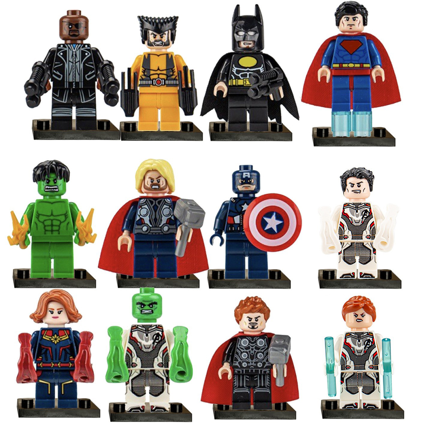 F英雄系列12只装（带小底座） 马赛克