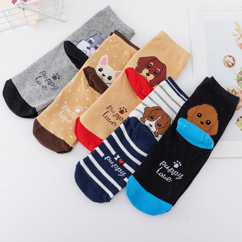 新品袜子女春夏短袜中厚船袜纯色提耳透气棉袜休闲袜女士短筒女袜