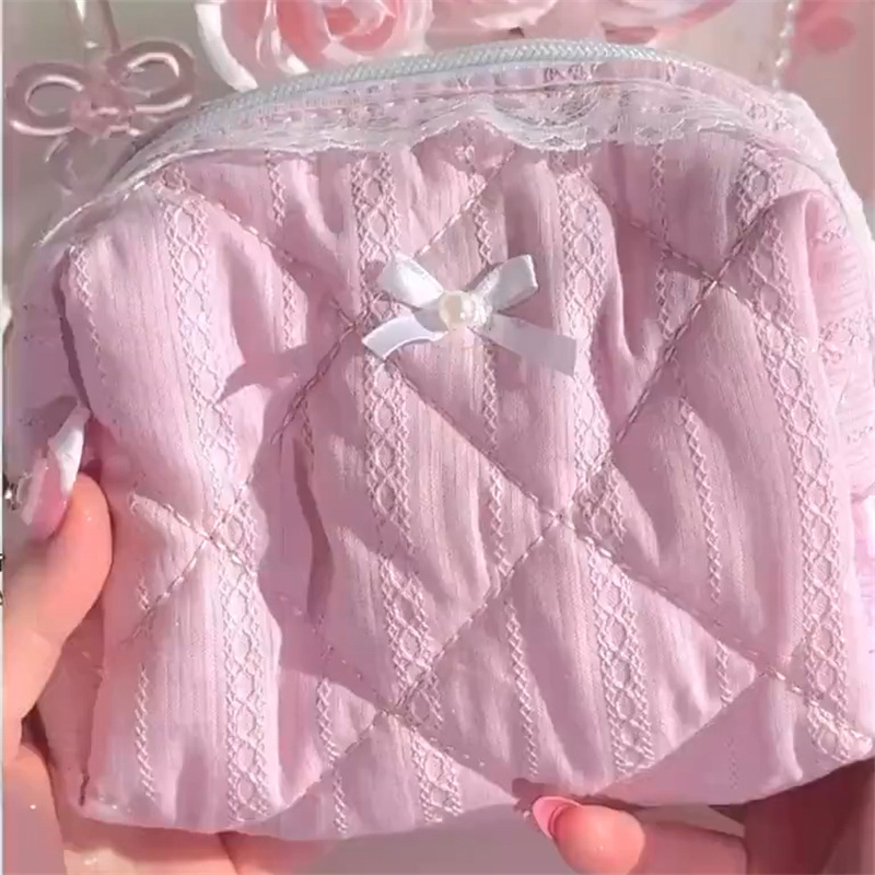 蕾丝花边化妆包