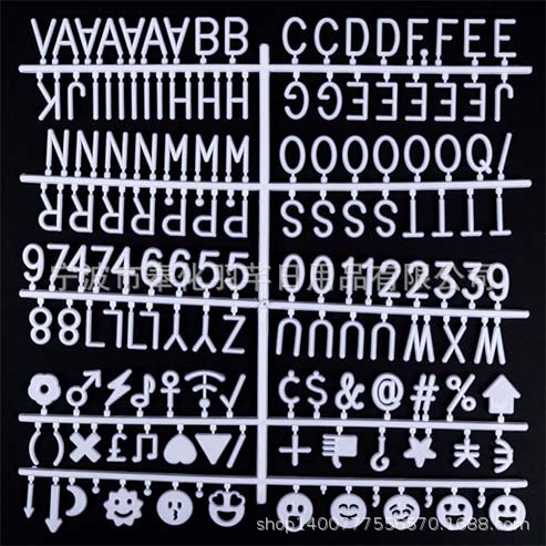 留言板字符2