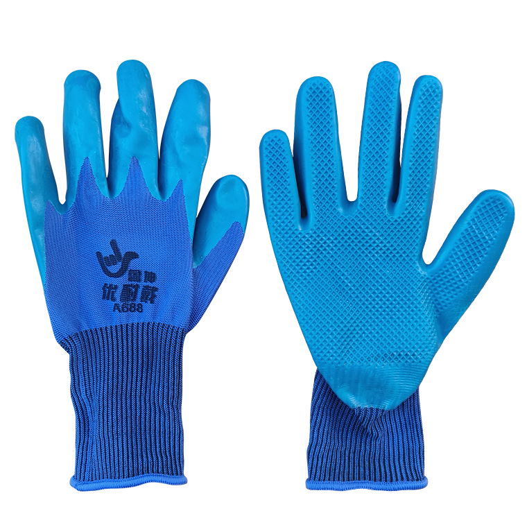 04473#鲁坤A688蓝色压纹平挂手套_05.jpg
