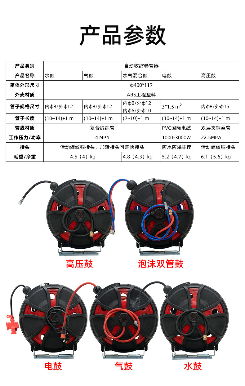 汽车美容组合鼓