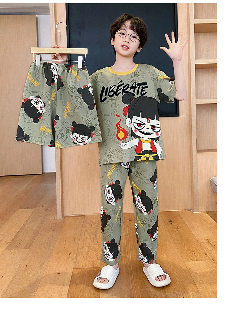 复制_儿童睡衣男童夏季纯棉薄款三件套装小男孩中.jpeg