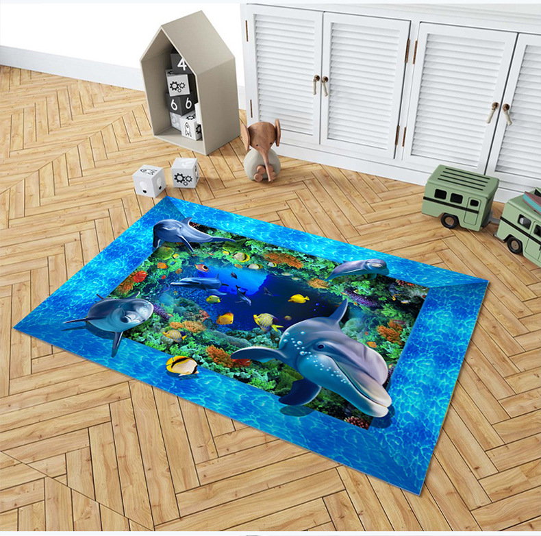 卡通地毯,家用地垫,卧室地毯,装饰地毯