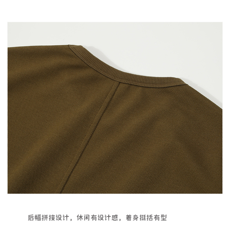 登爵男装220克珠地重磅无袖坎肩背心宽松日系复古潮牌背心男 