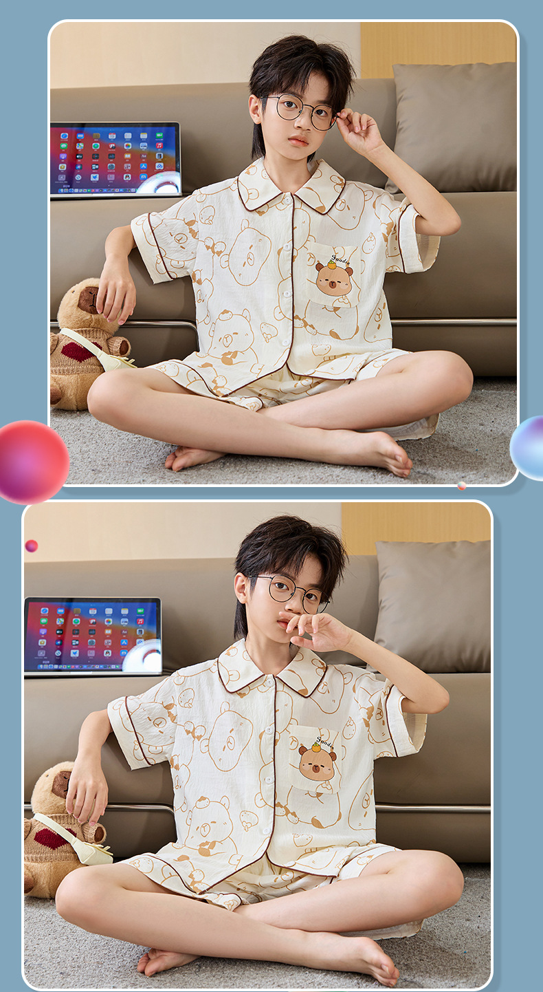 复制_儿童睡衣男童夏季2025新款短袖薄款云朵.jpg