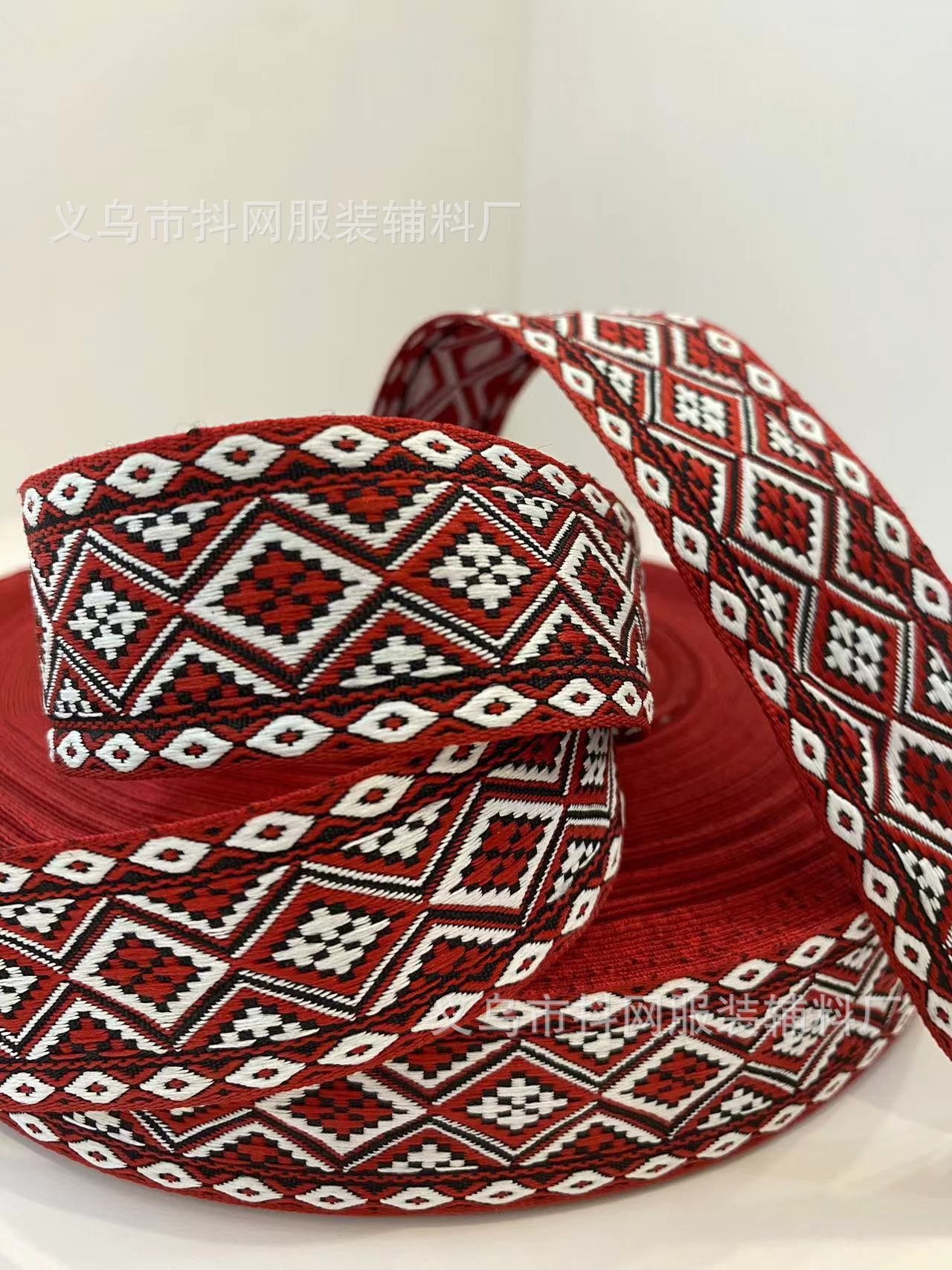 多款式民族风提花刺绣织带