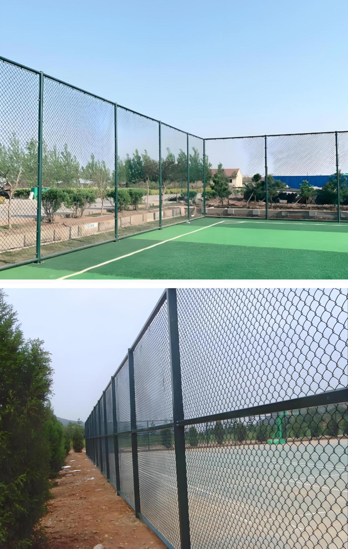 球场护栏 勾花网护栏 体育场护栏