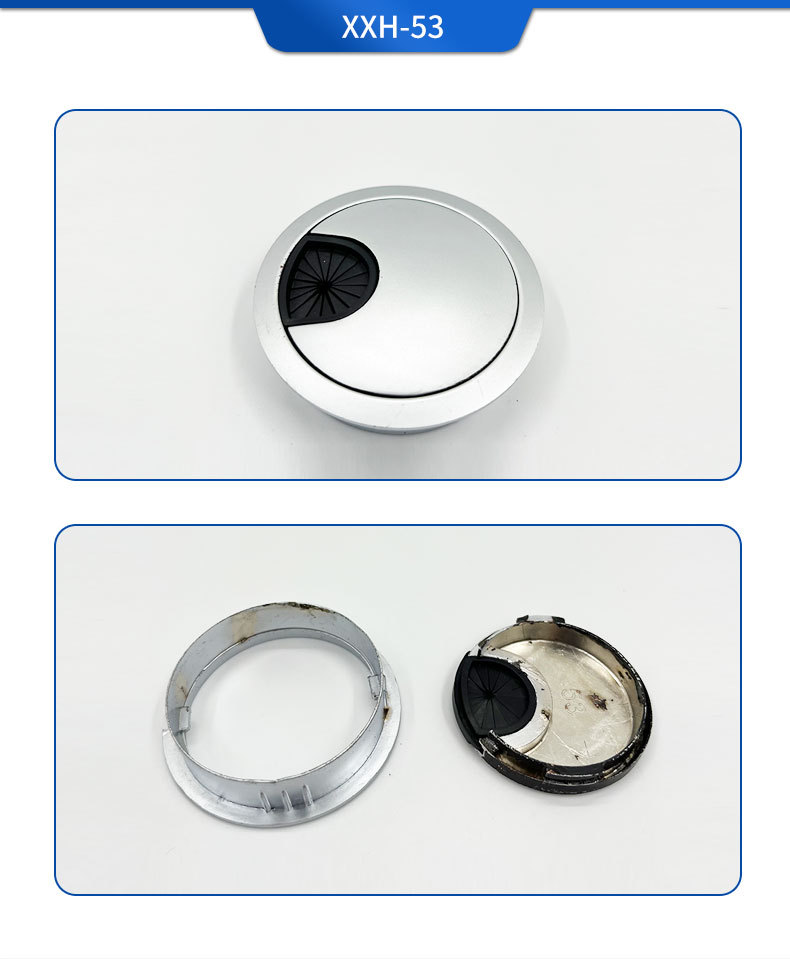 电脑桌面穿线盒