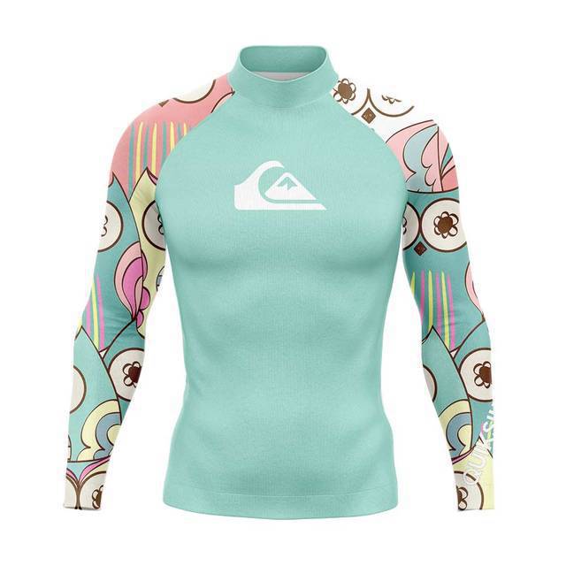 New-Mens-Rash-Guard-Long-Sleev