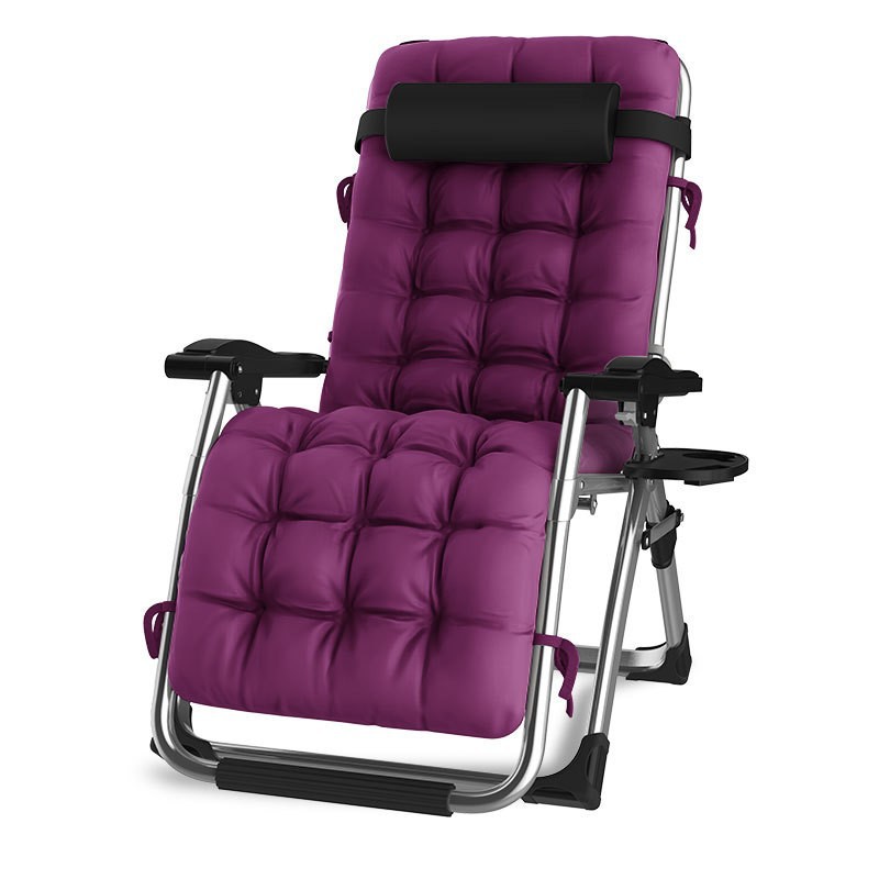 特宽银椅+紫色珍珠