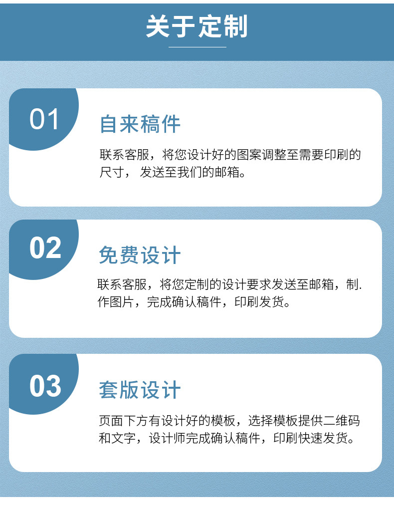 关于定制