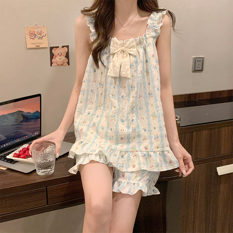 6987-1#蓝条熊1