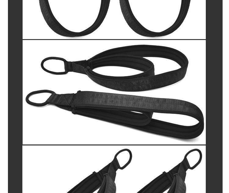 锻炼瑜伽核心床脚蹬棉双环带