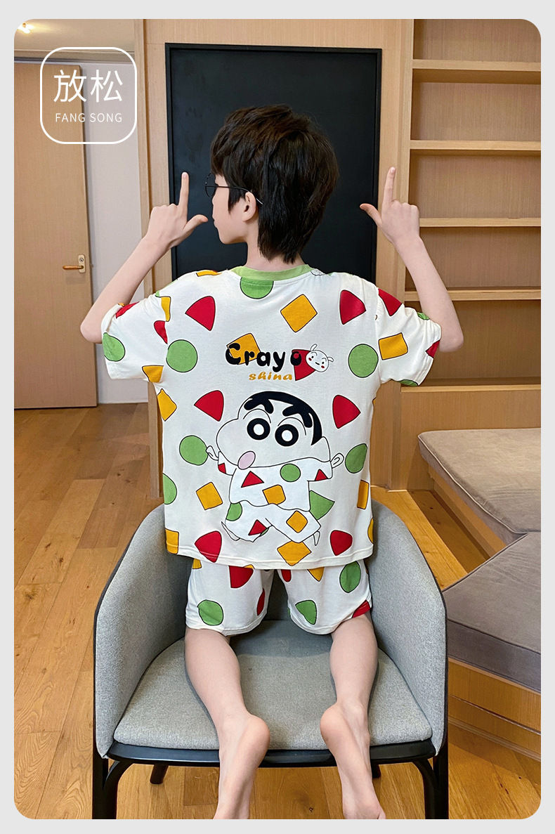 复制_莫代尔男童睡衣夏季儿童薄款哪吒短袖短裤套.jpg