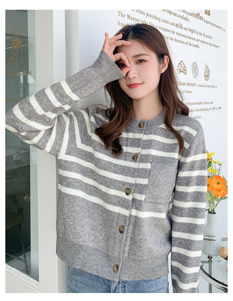 网红ins风女装针织外套详情页 (1)