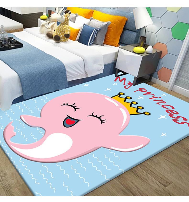 床边毯,地毯卡通,地垫,卧室地毯,地毯