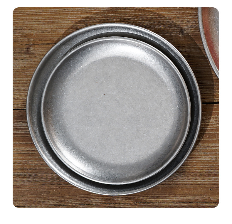 复古雪花灰餐盘_14
