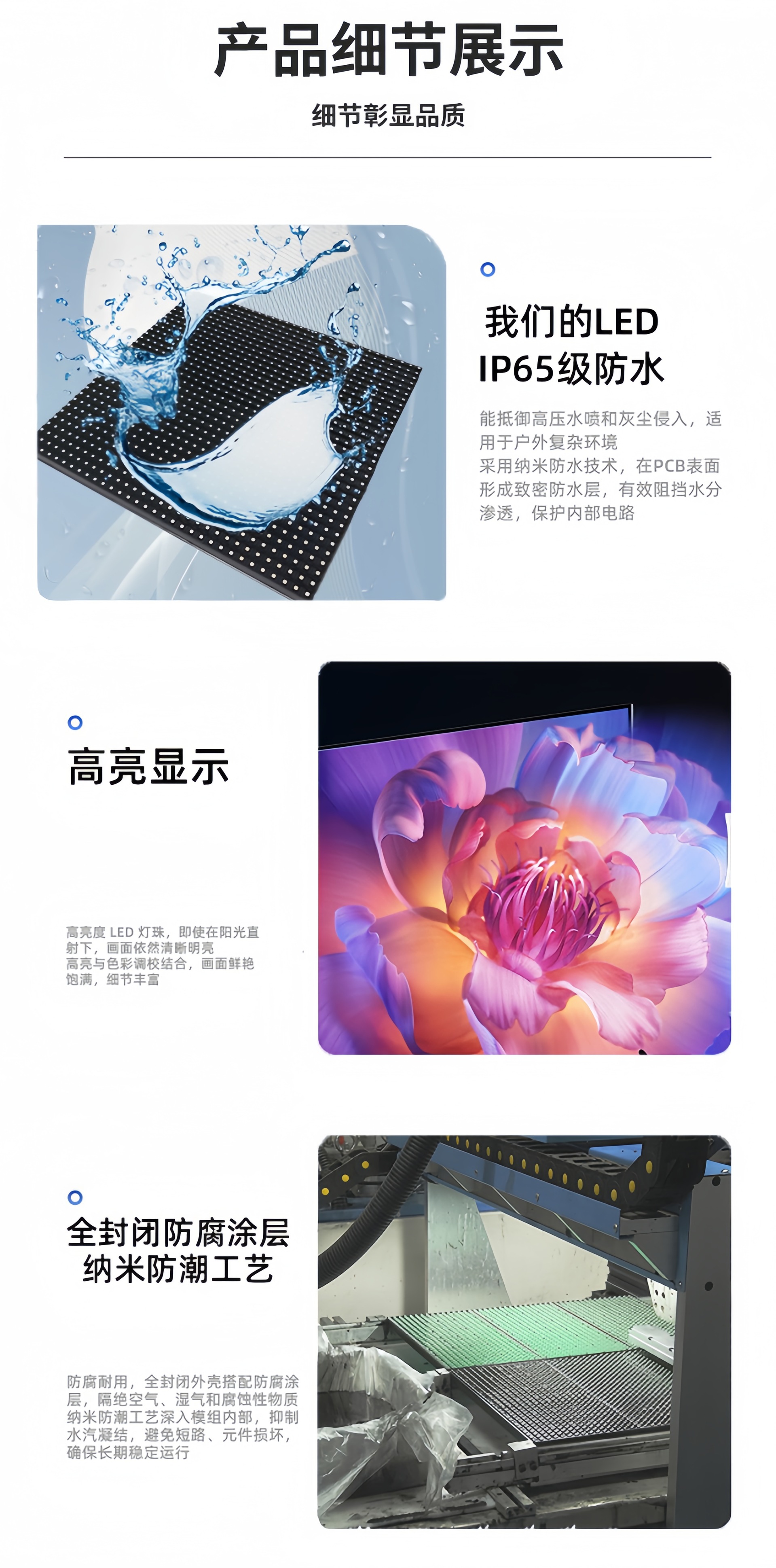 户外模组详情