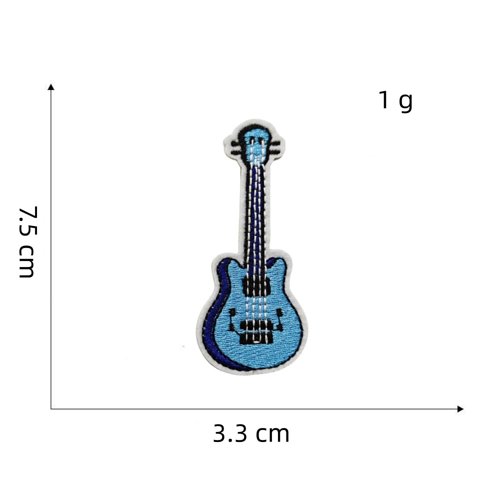 蓝色系列布贴7#