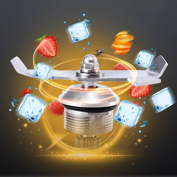 布兰泰Q8沙冰机商用奶茶店低音带罩冰沙机破壁多功能碎冰机