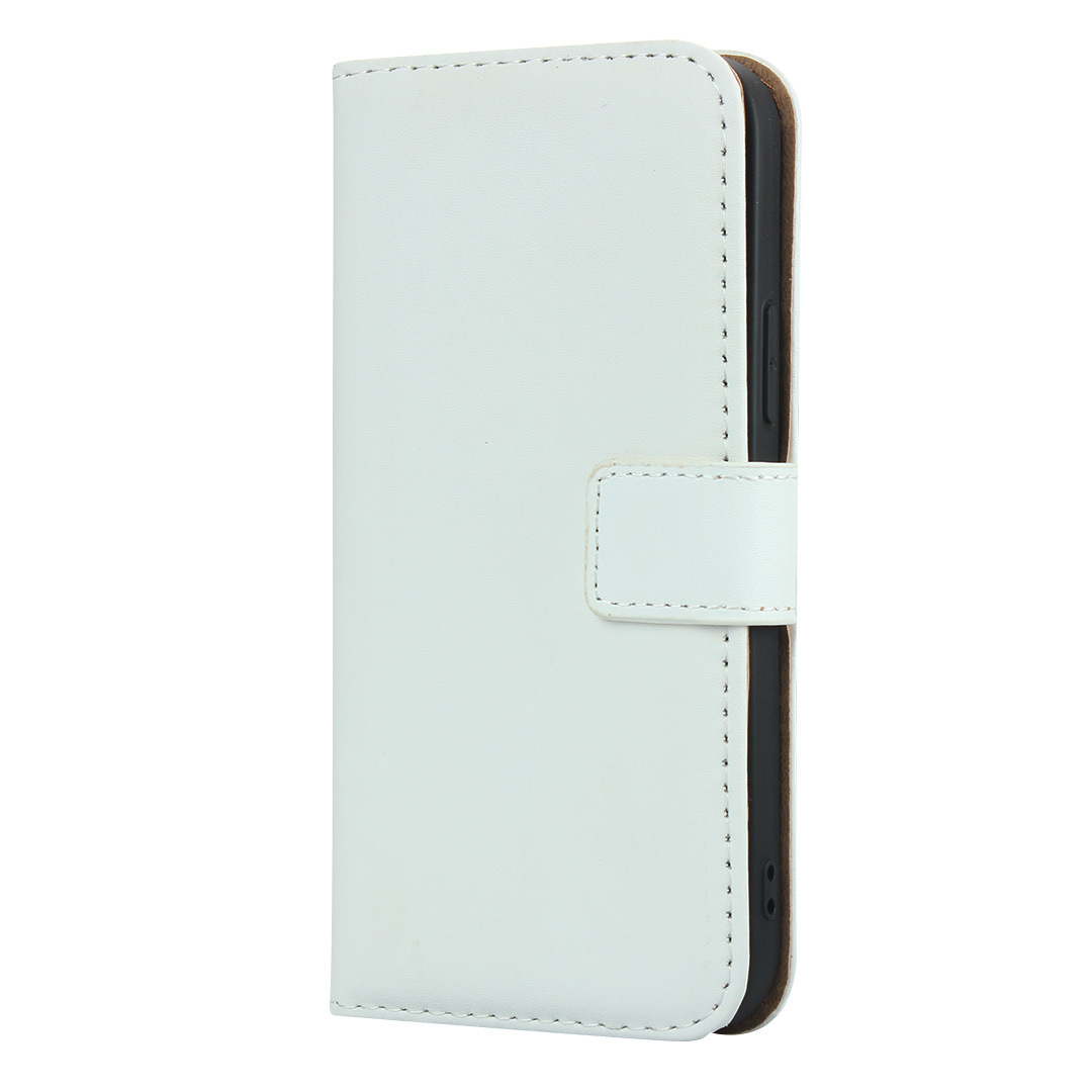 苹果iPhone12promax平纹真皮钱包皮套