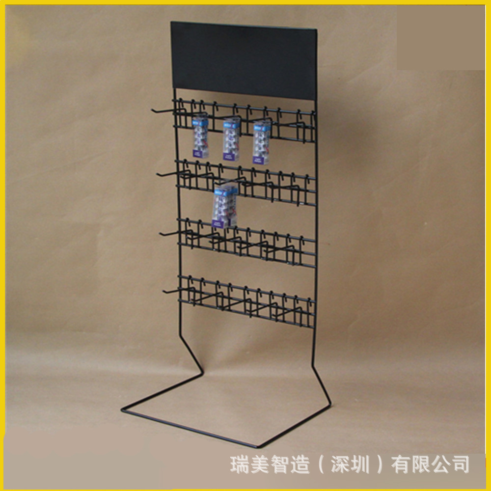 定做金属简易 钥匙扣指甲钳挂钩展示架